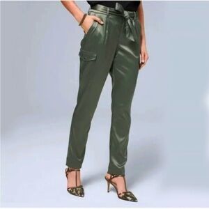 White House Black Market olive pants
